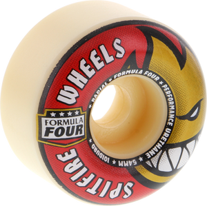 SPITFIRE F4 101a RADIALS 54mm WHT W/RED/GOLD