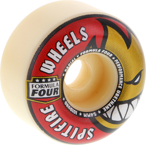 SPITFIRE F4 101a RADIALS 54mm WHT W/RED/GOLD