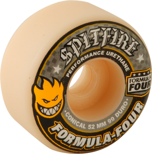 SF FORMULA 4 99a CONICAL 52mm WHT W/YEL & BLK