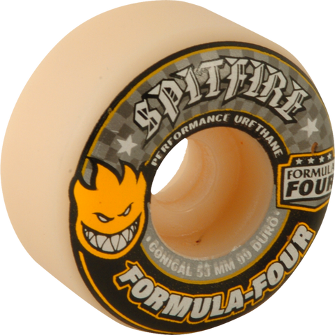 SF FORMULA 4 99a CONICAL 53mm WHT W/YEL & BLK