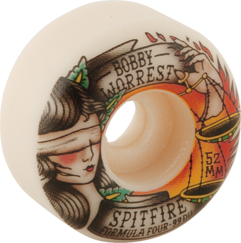 SPITFIRE WORREST BLIND JUSTICE 52mm WHITE