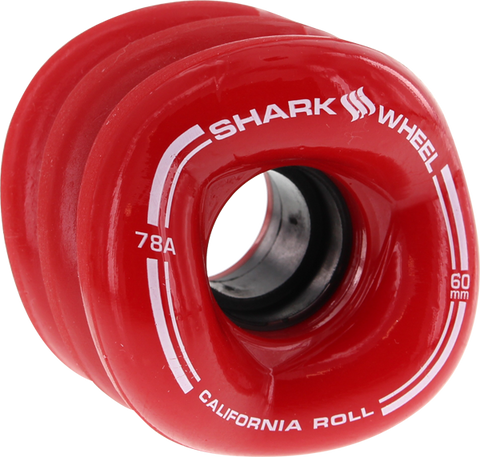 SHARK CALIFORNIA ROLL 60mm 78a RED