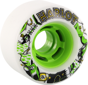 VENOM HARLOT COBRA CORE 71mm 80a WHT/GRN