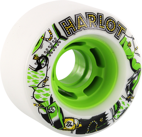 VENOM HARLOT COBRA CORE 71mm 80a WHT/GRN