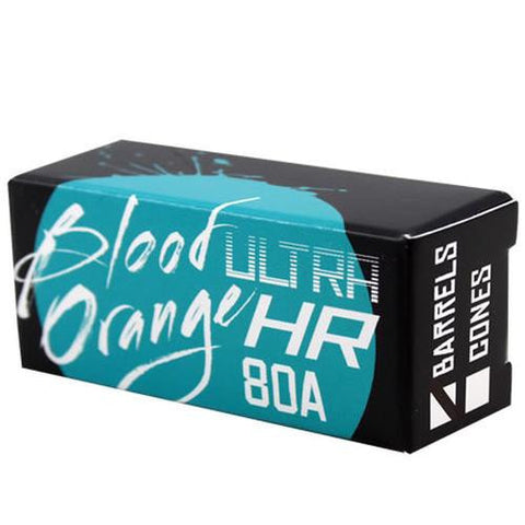 Blood Orange Bushings: Ultra HR Barrel 80a Aqua Set Bushings- Edge Boardshop