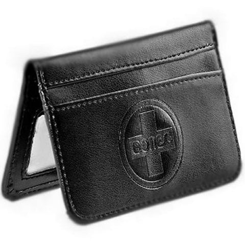 Bones Wallet: Swiss Bones Embossed Logo Wallets- Edge Boardshop