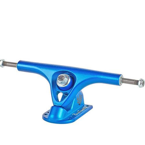 Paris Longboard Trucks: V2 180mm 50 Blue Steel Trucks- Edge Boardshop