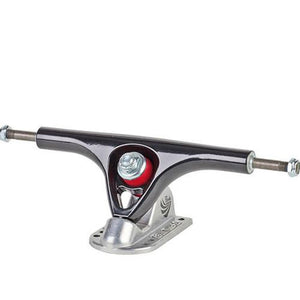 Paris Longboard Trucks: V2 180mm 50 Black Silver Trucks- Edge Boardshop