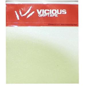 Vicious Grip Tape: Coarse CLEAR 4 Pack