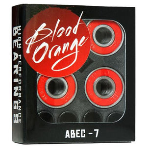 Blood Orange Bearings: High Performance ABEC 7 Set Bearings- Edge Boardshop