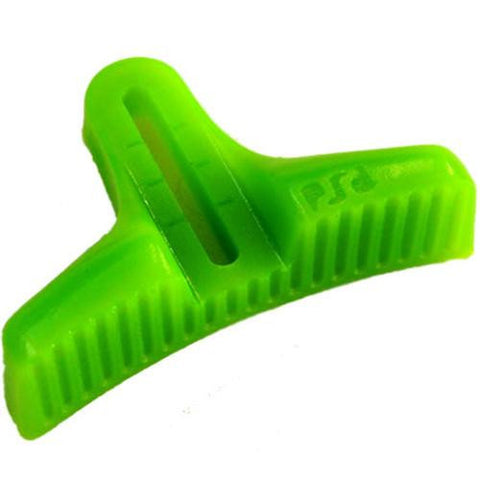 Riptide Footstop: IN-Side Concave Green Foot Stops- Edge Boardshop