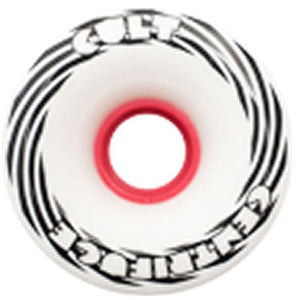 Cult Longboard Wheels: Cult Centrifuge 71mm 85a White Wheels- Edge Boardshop