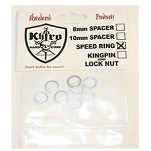 Khiro Hardware:  Speed Rings 8 pack Hardware- Edge Boardshop