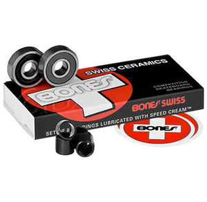 Bones Bearings:  Swiss Ceramic Bearings- Edge Boardshop