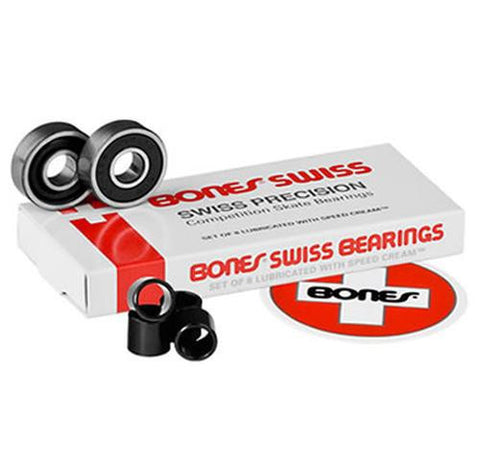 Bones Bearings:  Swiss Bearings- Edge Boardshop