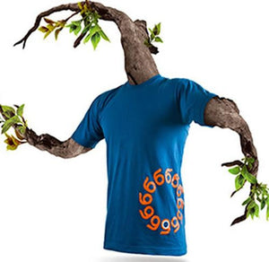 Orangatang T Shirt: O Tang Logo Blue T Shirts- Edge Boardshop