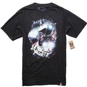 Landyachtz T Shirt: Space Cats T Shirts- Edge Boardshop