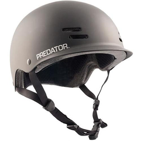 Predator Helmet: FR7 Certified Half Shell Black Helmets Half Shell- Edge Boardshop