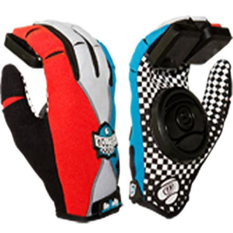 Sector 9 Gloves: Rally Junior Slide Gloves Blue