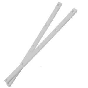 EDGE Deck Rails: White 2pk Rails- Edge Boardshop