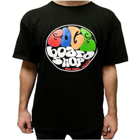 EDGE T Shirt: EDGE Groovy Black T Shirts- Edge Boardshop