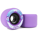 Cloud Ride Wheels: Ozone 70mm 86a Purple Wheels- Edge Boardshop