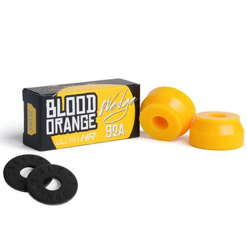 Blood Orange Bushings: Ultra HR Wedge 92a Yellow Bushings- Edge Boardshop