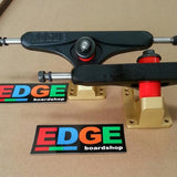 Rogue Longboard Trucks: Precision 180mm 50 Degree Trucks- Edge Boardshop