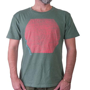 Loaded T Shirt: Hexagon T Shirts- Edge Boardshop