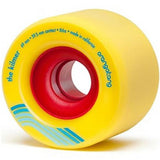 Orangatang Longboard Wheels: The Kilmer 69mm 86a Yellow Wheels- Edge Boardshop