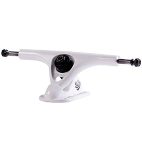 Paris Longboard Trucks: V2 180mm 43 White Trucks- Edge Boardshop