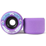 Cloud Ride Wheels: Ozone 70mm 86a Purple Wheels- Edge Boardshop