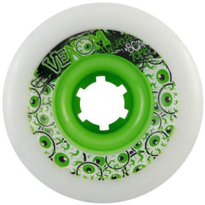 Venom Longboard Wheels: Tweaker 70mm 80a Green Core