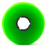 ABEC11 Longboard Wheels: Flashbacks 70mm 81a Green Wheels- Edge Boardshop