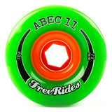 ABEC11 Longboard Wheels: Freerides Offset 72mm 78a Wheels- Edge Boardshop