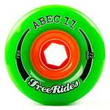 ABEC11 Longboard Wheels: Freerides Offset 72mm 78a Wheels- Edge Boardshop