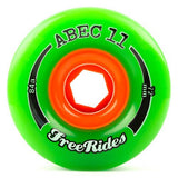 ABEC11 Longboard Wheels: Freerides Offset 72mm 84a Wheels- Edge Boardshop