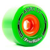 ABEC11 Longboard Wheels: Freerides Centerset 72mm 81a Wheels- Edge Boardshop