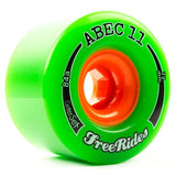 ABEC11 Longboard Wheels: Freerides Centerset 72mm 84a Wheels- Edge Boardshop