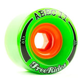 ABEC11 Longboard Wheels: Freerides 66mm 81a Wheels- Edge Boardshop