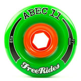 ABEC11 Longboard Wheels: Freerides 77mm 81a Wheels- Edge Boardshop