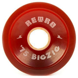 Retro Longboard Wheels: BigZig 75mm 78a Wheels- Edge Boardshop