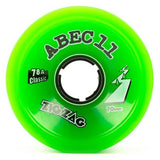 ABEC11 Longboard Wheels: ZigZags Classic 70mm 78a Wheels- Edge Boardshop