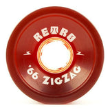 Retro Longboard Wheels: ZigZag 66mm 78a Wheels- Edge Boardshop