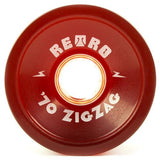 Retro Longboard Wheels: ZigZag 70mm 78a Wheels- Edge Boardshop