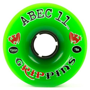 ABEC11 Longboard Wheels: Grippins 70mm 78a Wheels- Edge Boardshop