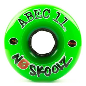 ABEC11 Longboard Wheels: NoSkoolZ 65mm 78a Wheels- Edge Boardshop