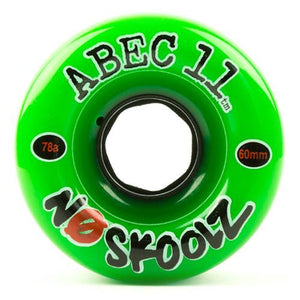 ABEC11 Longboard Wheels: NoSkoolZ 60mm 78a Wheels- Edge Boardshop