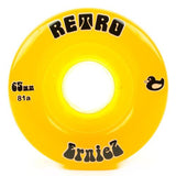 Retro Longboard Skateboard Wheels: ErnieZ 65mm 81a Wheels- Edge Boardshop