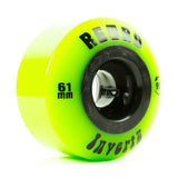 Retro Skateboard Wheels: Invertz 61mm 99a Wheels- Edge Boardshop